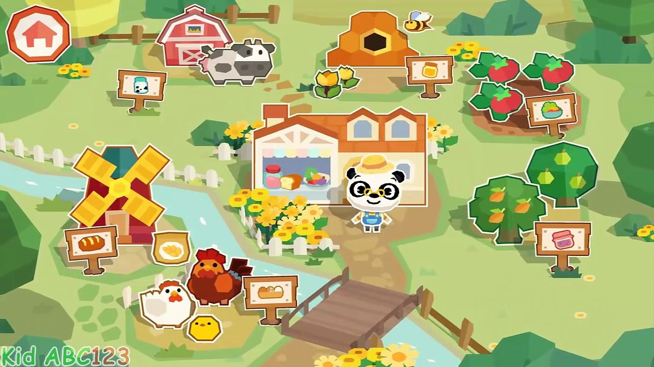 Dr. Panda Farm New Release Game Apps for Kids