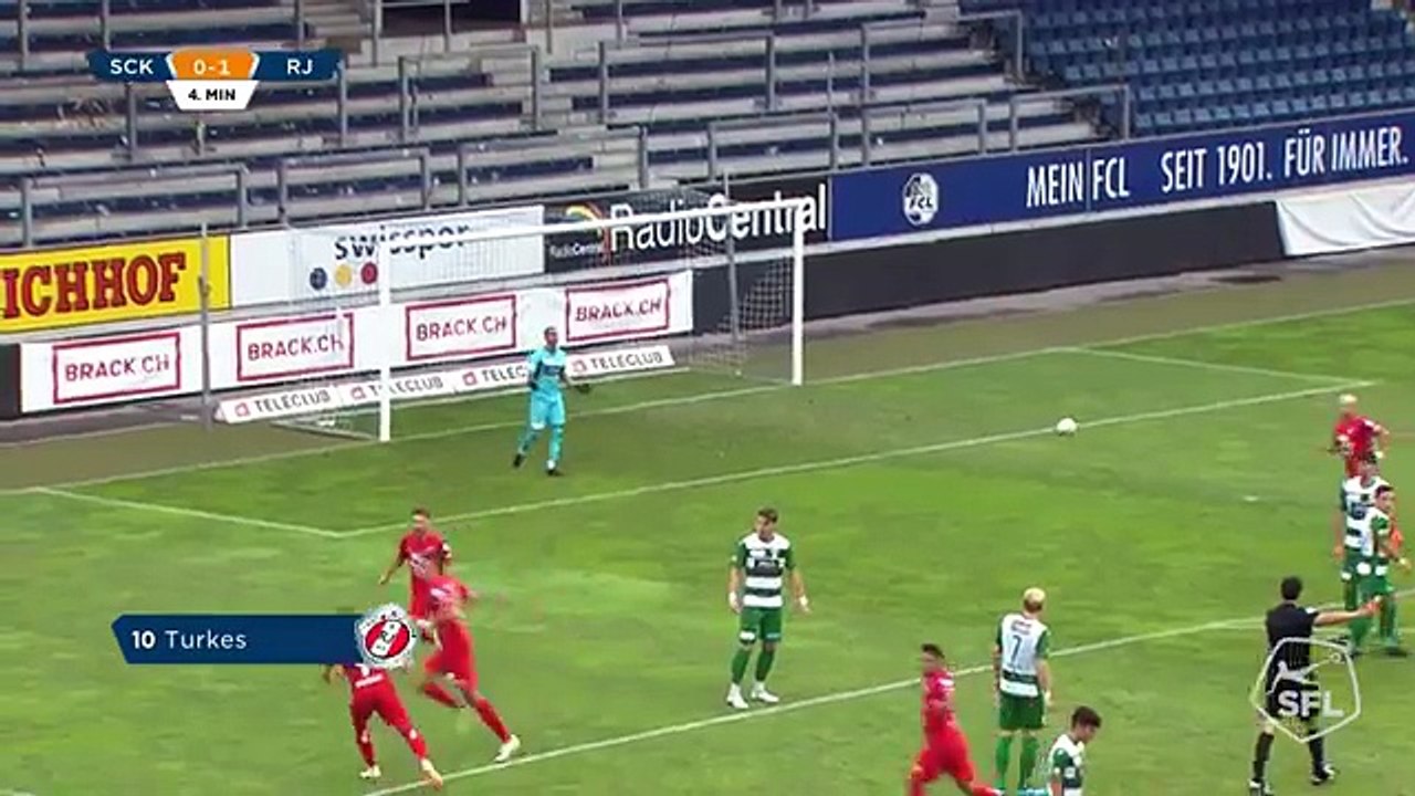 Kriens 1:4 Rapperswil-Jona (Switzerland. Challenge League. 28 July 2018)