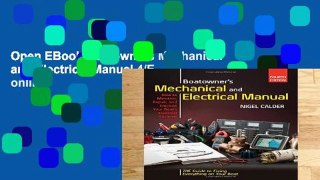 Open EBook Boatowners Mechanical and Electrical Manual 4/E online