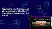 Readinging new Principles of Microeconomics (Mankiw s Principles of Economics) any format