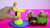 Play Doh Cinderella Feeds Jaq & Gus Mice Disney Princess