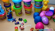 Playdoh Suprise Egg Peppa Pig Frozen Elsa Frozen Anna Lego Disney Cars Star Wars