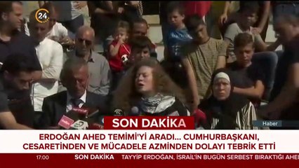 Ahed Temimi açıklama yaptı