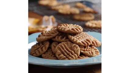 3-Ingredient Peanut Butter Cookies