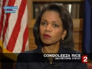 Condoleezza Rice [Interview France2]