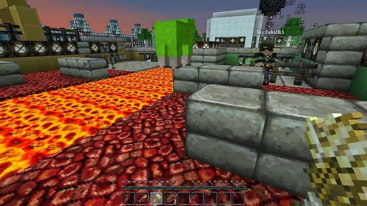 Minecraft: The Woosh Games w/ SkyDoesMinecraft and Minecraft Universe (Part 2)