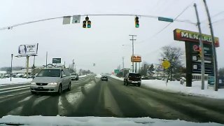 Snow Storm Caught On Dash Cam In Michigan January 2, new