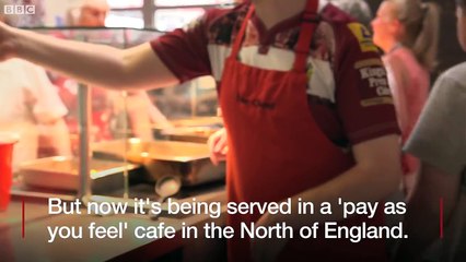 The man using 'junk food' to stop food waste - BBC News