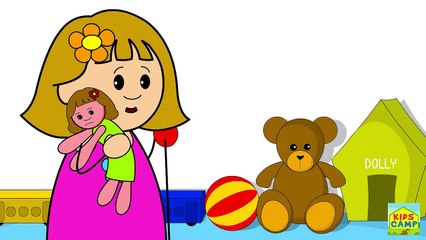 Miss Polly Had A Dolly | Nursery Rhymes | Popular Nursery Rhymes by KidsCamp