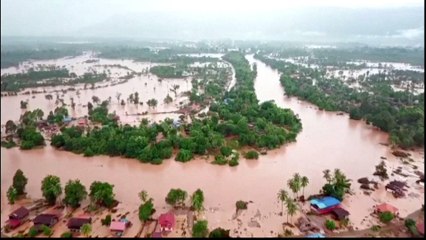 Laos struggles to find more than 1,100 missing after dam collapse