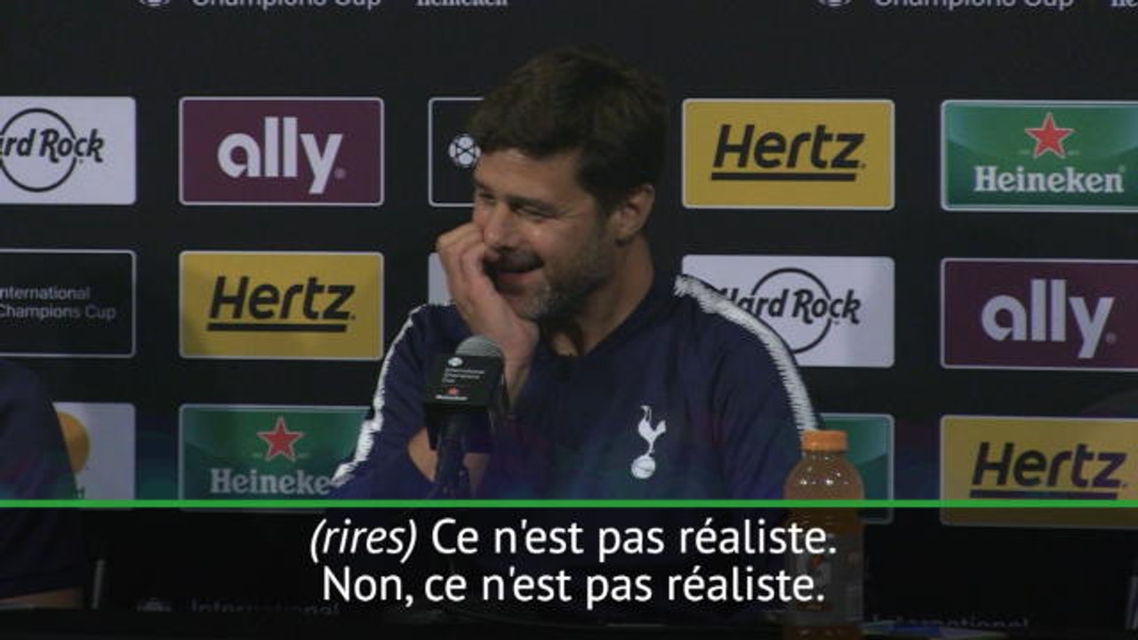 Transferts - Pochettino: "Bale à Tottenham ? Pas réaliste"