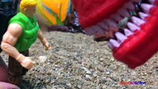 KID CONNECTION DINOSAUR SAFARI PLAYSET T REX OR TYRANNOSAURUS AND TRICERATOPS UNBOXING