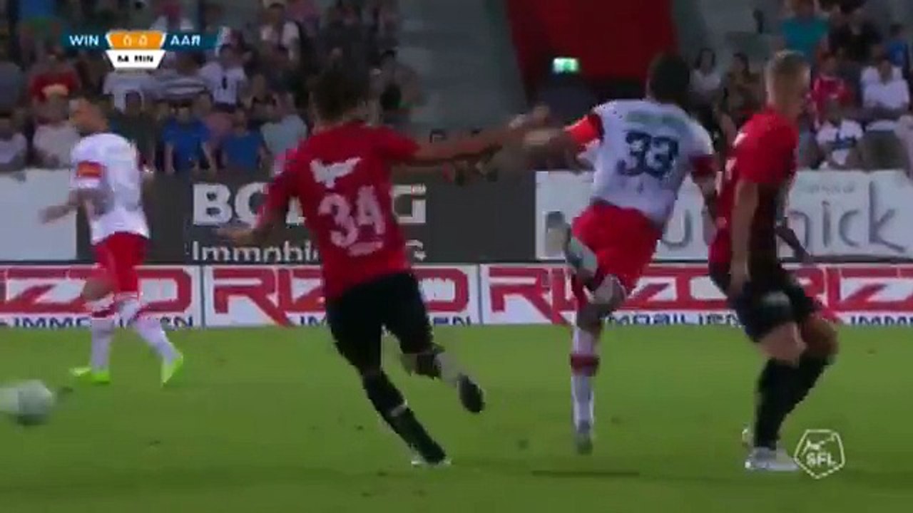 Winterthur 1:0 Aarau (Switzerland. Challenge League. 27 July 2018)