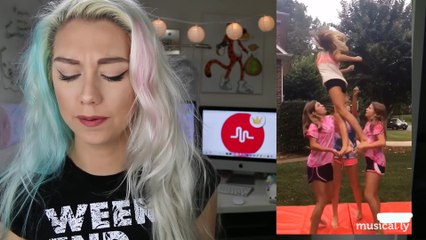 Reacting to Musical.ly's CRINGEY FAIL   Nicole Skyes