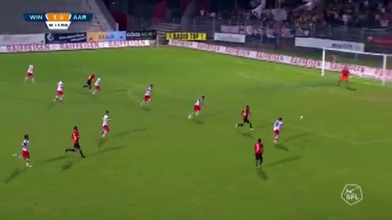 Winterthur 3:1 Aarau (Switzerland. Challenge League. 27 July 2018)