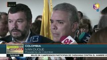Duque y Defensoría del Pueblo de Colombia acuerdan trabajar unidos