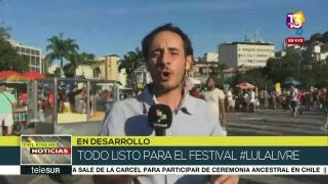 Chico Buarque y Gilberto Gil participan del Festival Lula Livre