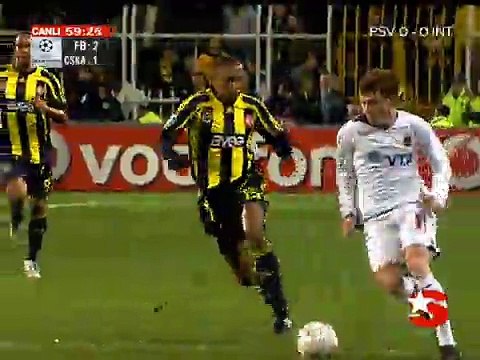 Fenerbahçe 3 - 1 Cska Moskova 2007 - 2008 şampiyonlar ligi İkinci Yarı