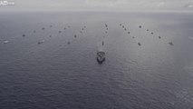25 pays et 50 navires : entraînement militaire international dans l'océan Pacifique !