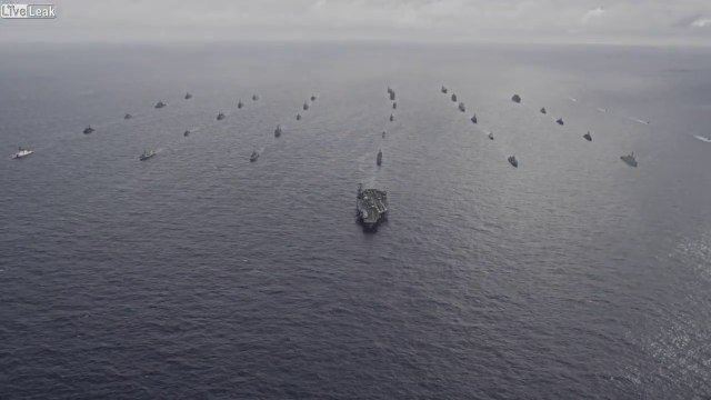 25 pays et 50 navires : entraînement militaire international dans l'océan Pacifique !