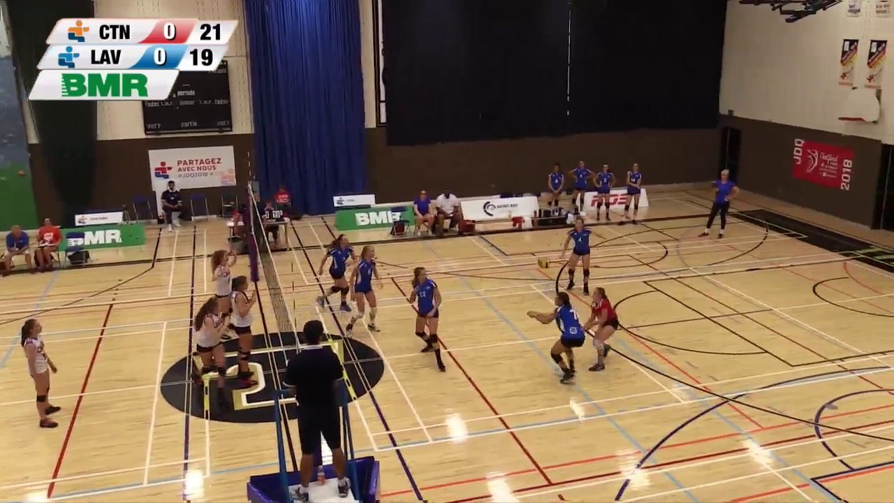 2018-07-29 JDQ Volleyball Match Préliminaire Div.1-H CTN vs LAV