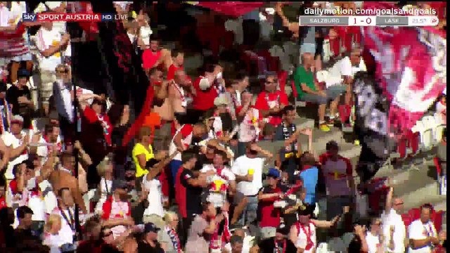 Munas Dabbur Goal - Salzburg vs LASK Linz 1-0 29/07/2018