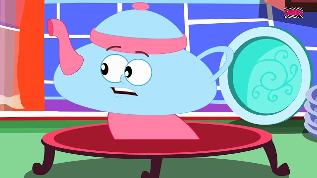 Im a little teapot | Nursery Rhymes From Zebra | Kids Songs
