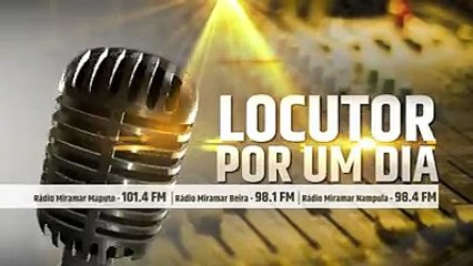 LOCUTOR POR UM DIAO Cantor BANDER será o nosso ''Locutor por um Dia'' amanhã, das 10h às 12h00, na Rádio Miramar. Confira o talento do nosso convidado Sin