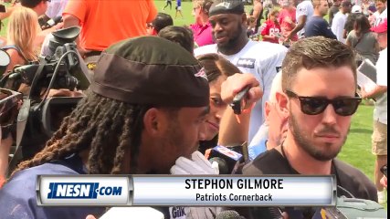 Stephon Gilmore responds to praise from Malcolm Butler