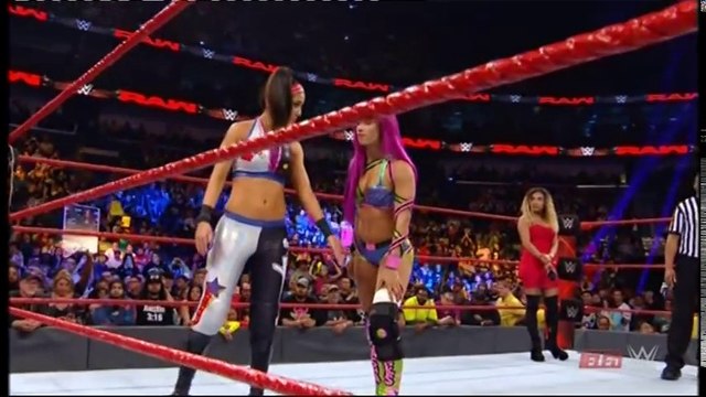 Sasha Banks & Bayley Vs. Charlotte Flair & Nia Jax by wwe entertainment