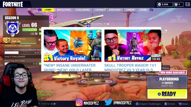 *NEW* HIDE & SEEK CUSTOM GAME MODE IN FORTNITE BATTLE ROYALE! (FUNNY!) *NEW* SEASON 5 MODE!