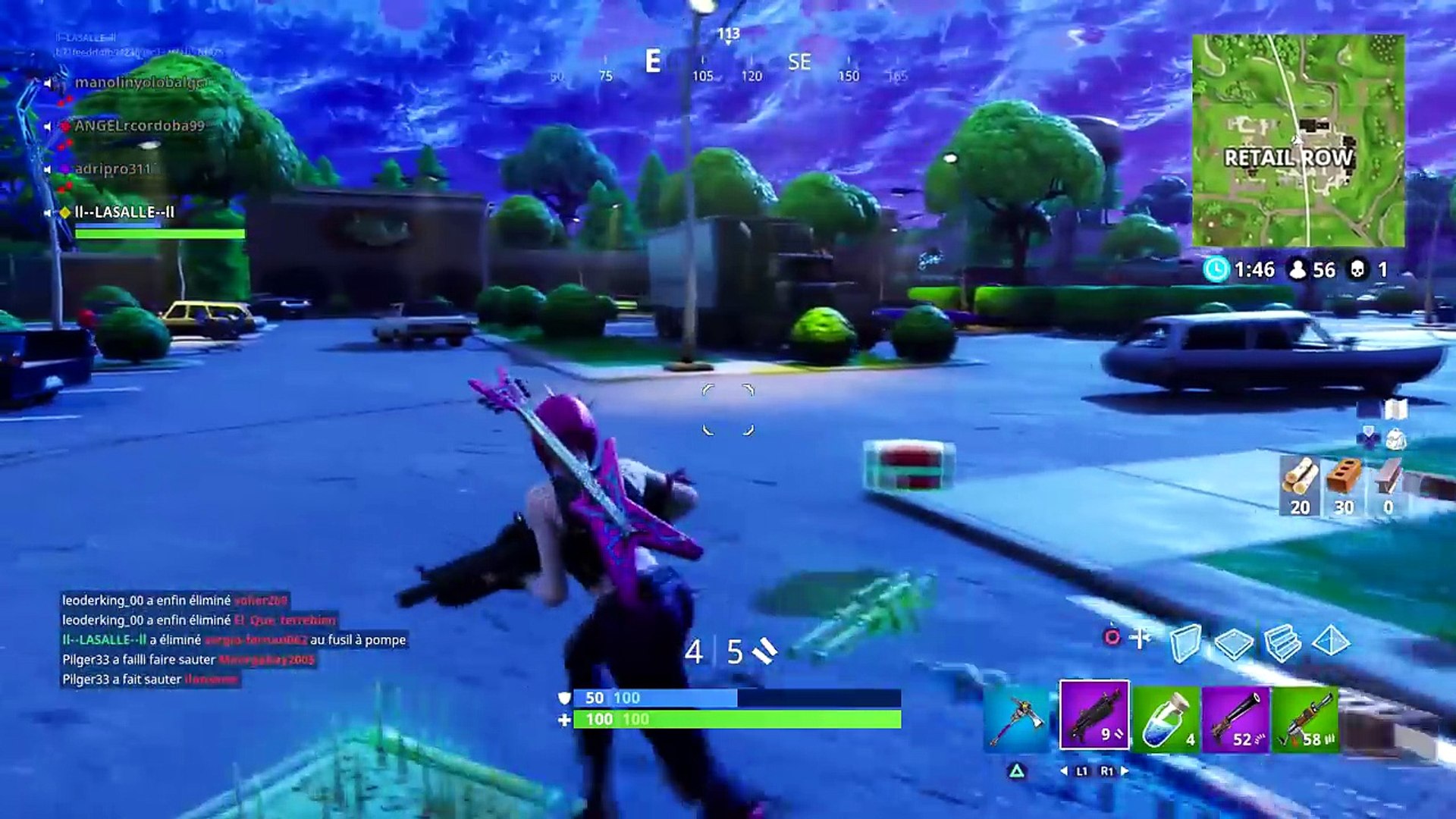 TOP 1 FORTNITE : 100% PRÉCISION