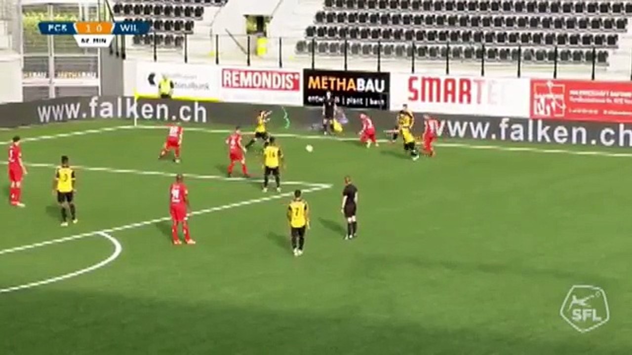 Schaffhausen 2:0 Wil (Switzerland. Challenge League. 28 July 2018)