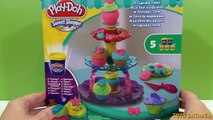 Play Doh Torre de Magdalenas Cupcake Tower y Figuras Pocoyo Juguetes de Play Doh