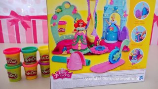 Play Doh Dresses ! Toys and Dolls Fun for Kids Making Clothes for Princesses | SWTAD