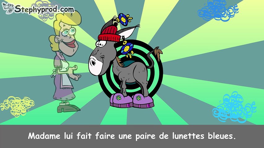 معاينة جاري التنفيذ عضة Mon Ane Lunettes Boucle Oreilles Cache Nez Comptine Amannart Org