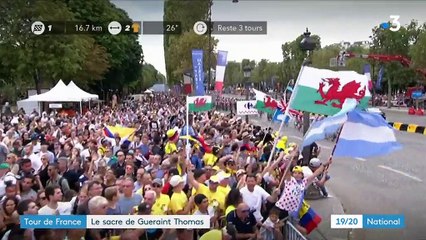 Tour de France : les Champs-Élysées en fête