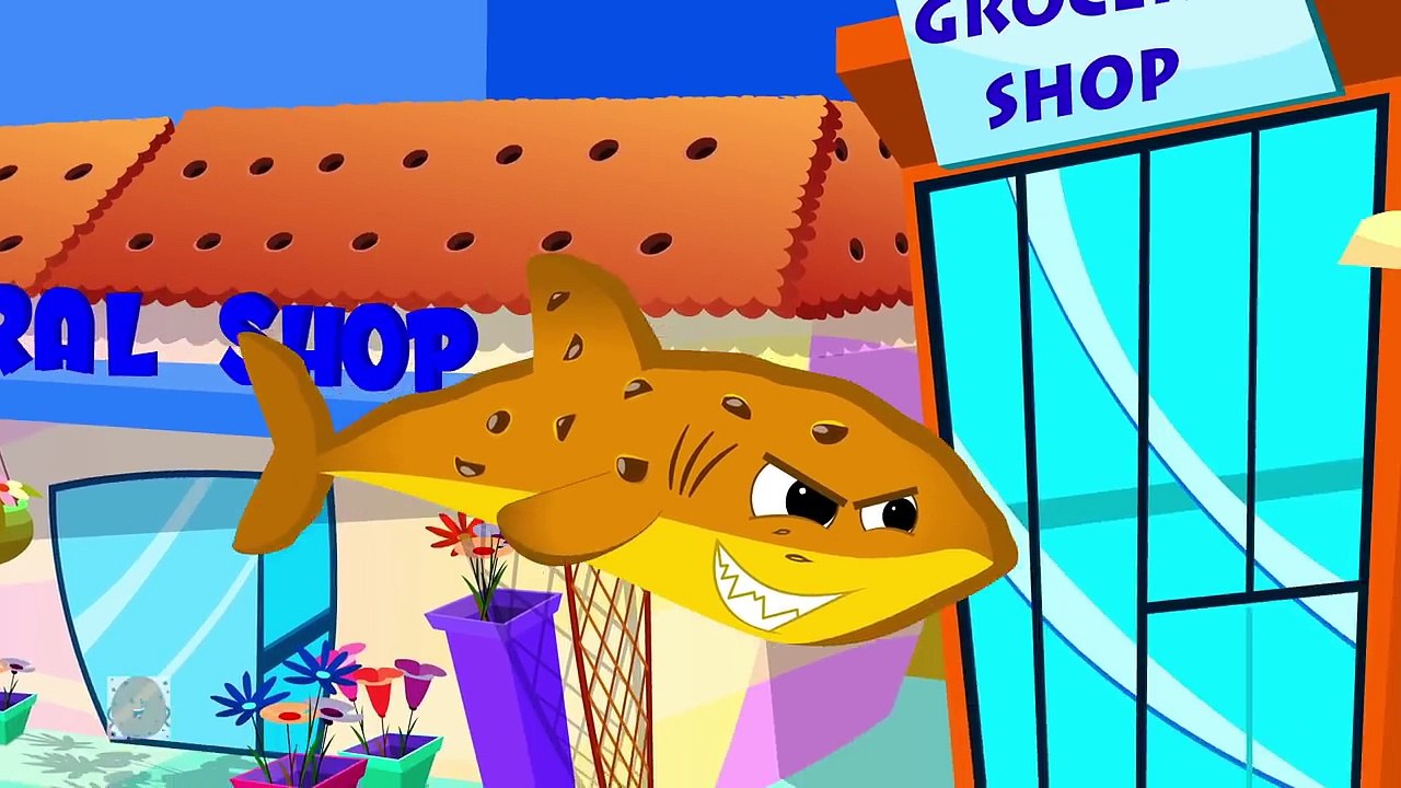 Scary Flying Shark Cookies | Cookie Nursery Rhymes | Baby Songs By Hello Cookie