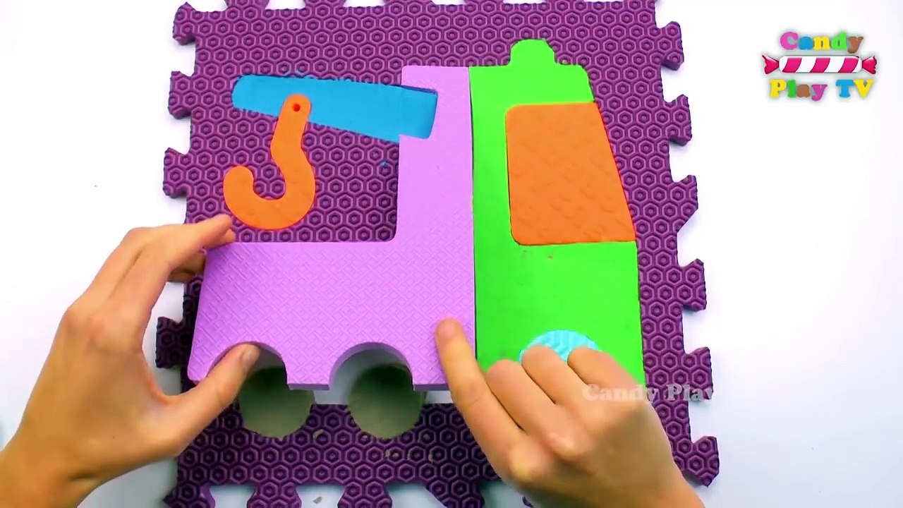 Learn Numbers 1 to 10 | Learn Colors Play Doh|Transport for Kids|Learn Geometric Shapes Co