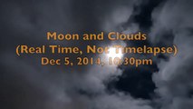 Trippy Clouds and Moon Dec 6, 2014