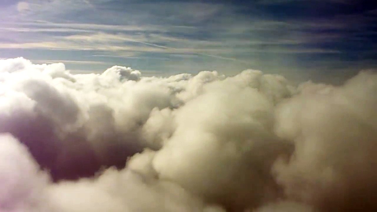 fly through the clouds