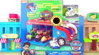 PAW PATROL Mission Cruiser Playset with Racer Chase & Robo Dog
