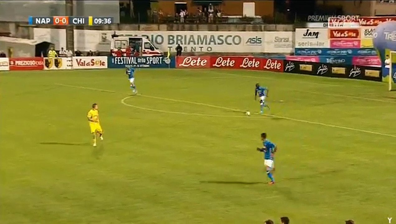Simone Verdi Goal HD - Napoli (Ita) 1-0 Chievo (Ita) 29.07.2018