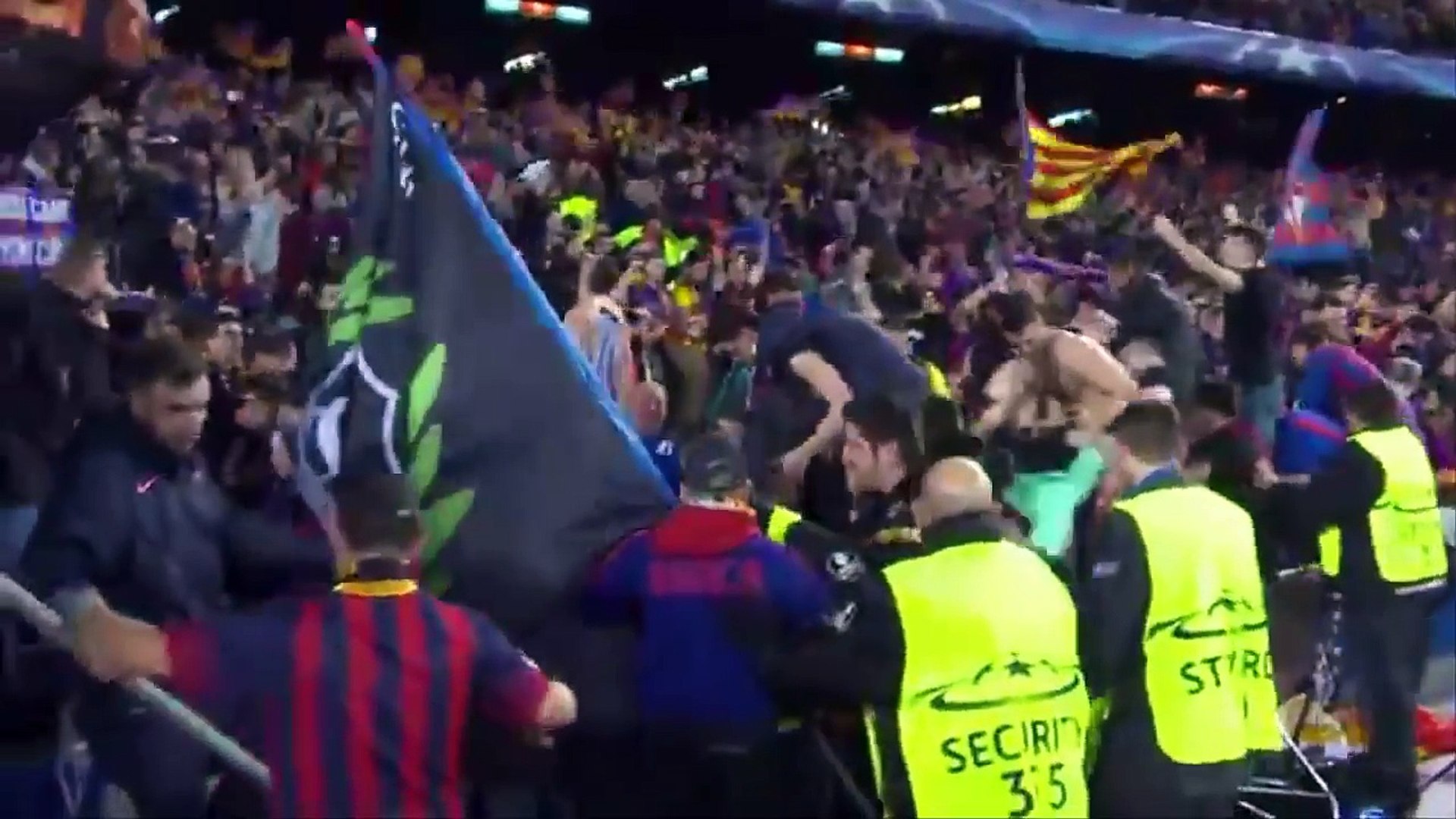Messi Goes Wild After The Greatest Comeback Ever In Football