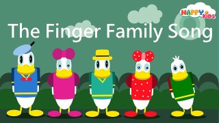 Finger Family Disney Donald Duck Song For Children