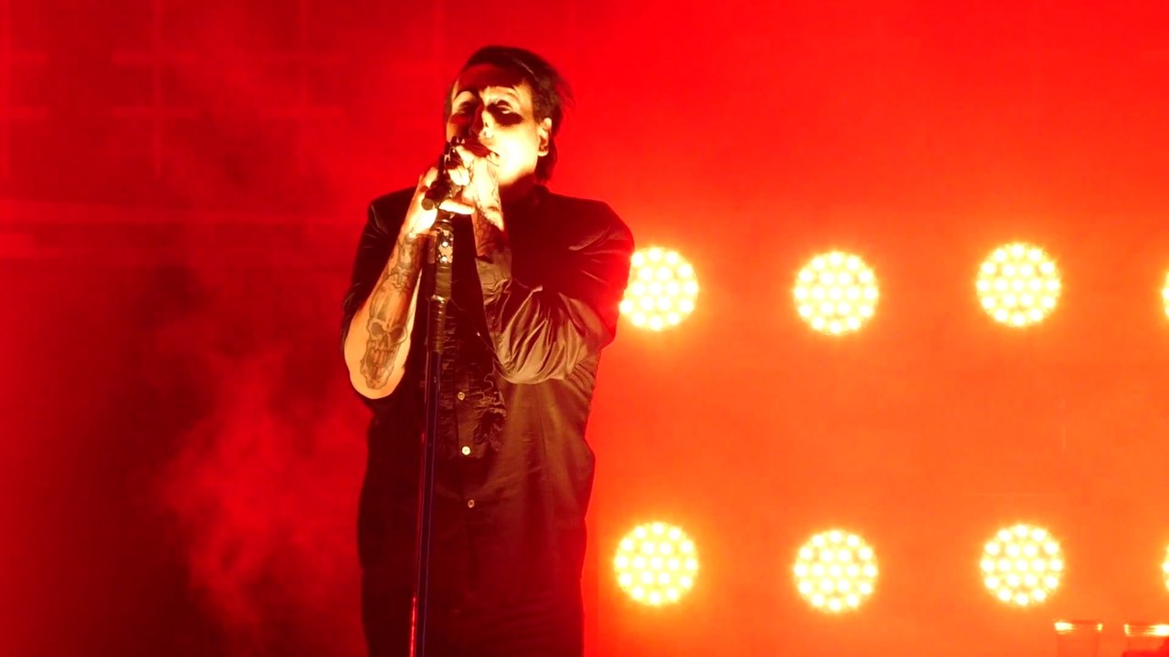 Marilyn Manson- Irresponsible Hate Anthem/Angel With the Scabbed Wings[Twins of Evil Tour,New Yersey, July 24,2018]