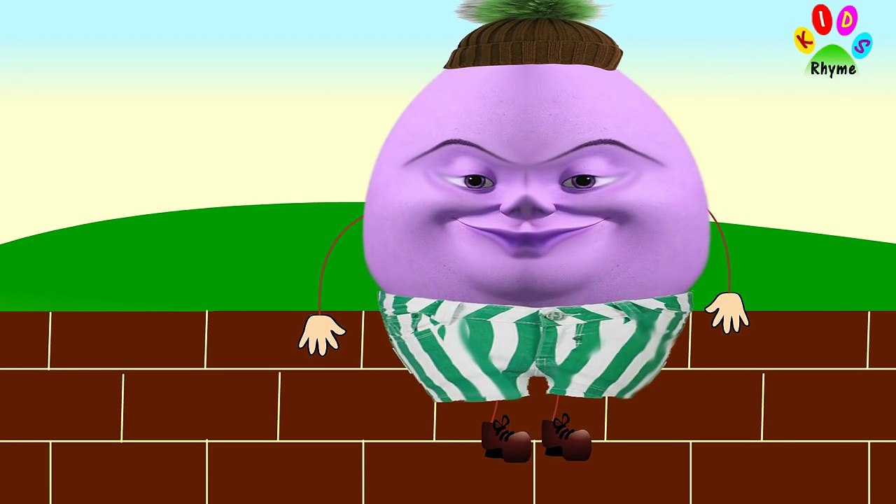 Humpty Dumpty Sat on a Wall Humpty Dumpty had a Great Fall :: Nursery ...