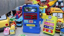 로보카폴리 주유소 폴리 뽀로로 꼬마버스 타요 장난감 мультфильмы про машинки Робокар Поли Игрушки Robocar Poli Toy