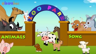 Domestic Animals Names! Learn Pet Animals for children