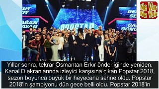 Kanal D Popstar 2018 birincisi belli oldu Bülent Ersoyun eski eşiyle...